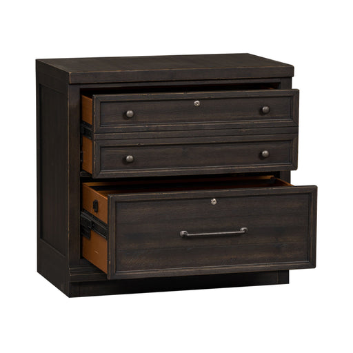 Harvest Home - Bunching Lateral File Cabinet - Chalkboard – Filing Cabinets by Liberty Furniture at Furniture Wholesale Plus , Nashville furniture store