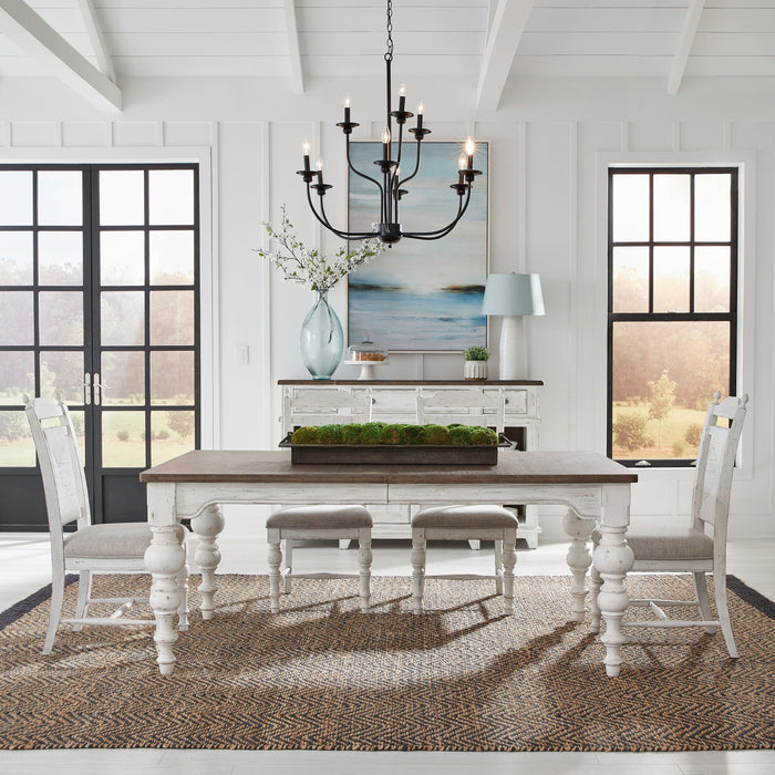 River Place - Rectangular Table Set – 5 Piece Dining Room Sets by Liberty Furniture at Furniture Wholesale Plus , Nashville furniture store