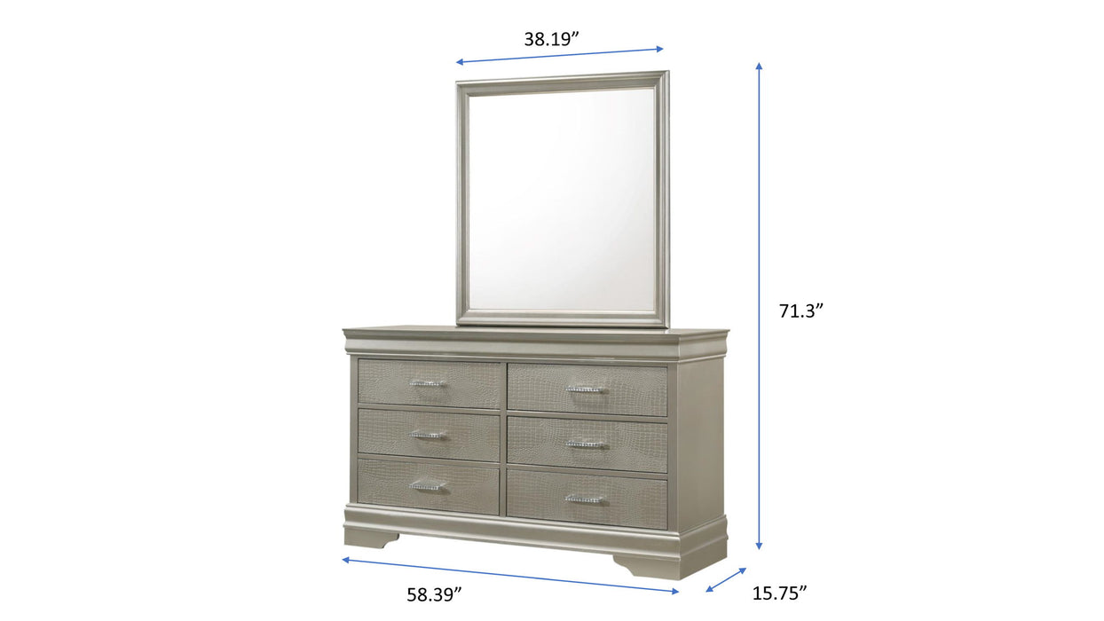 Amalia - Dresser – Dressers by Crown Mark at Furniture Wholesale Plus , Nashville furniture store