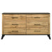 Kaywood - 6-Drawer Dresser Cabinet – Dressers by Coaster Fine Furniture at Furniture Wholesale Plus , Nashville furniture store