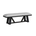 Transcend - Dining Bench - Charcoal / Light Gray – Upholstered Benches by Elements International at Furniture Wholesale Plus , Nashville furniture store