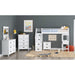 Hampton Kids - Loft Bed With Staircase And Desk With Speaker – Loft Beds by Elements International at Furniture Wholesale Plus , Nashville furniture store