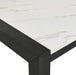Jules - Faux Marble Dining Table - Charcoal / White – Dining Tables by Crown Mark at Furniture Wholesale Plus , Nashville furniture store