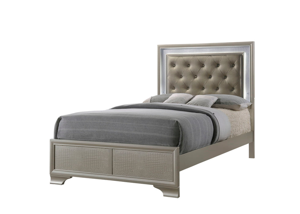 Lyssa - Bed – Upholstered Beds by Crown Mark at Furniture Wholesale Plus , Nashville furniture store