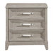 Belmar - 3 Drawer Nightstand - Washed Taupe – Accent Nightstands by Liberty Furniture at Furniture Wholesale Plus , Nashville furniture store