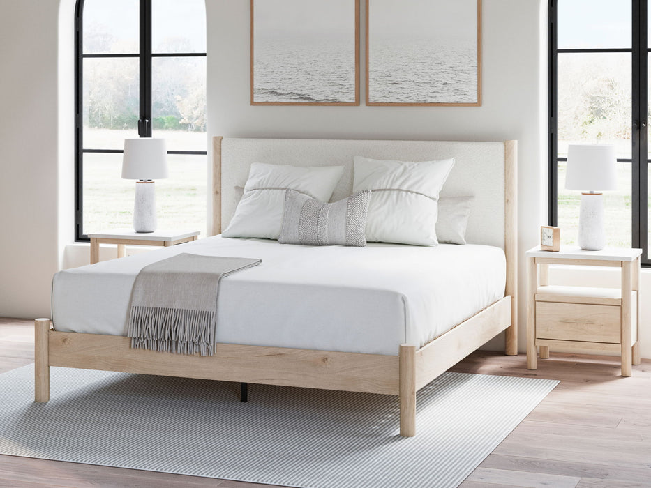 Cadmori - Upholstered Panel Bed – Upholstered Beds by Signature Design by Ashley® at Furniture Wholesale Plus , Nashville furniture store