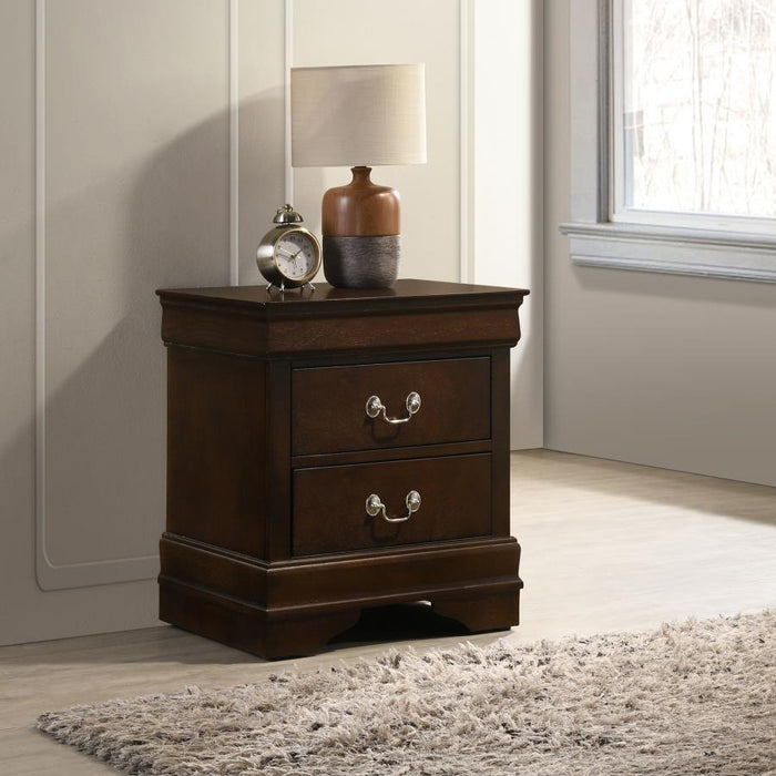 Louis Philippe - Two-drawer Nightstand – Accent Nightstands by CoasterEveryday at Furniture Wholesale Plus , Nashville furniture store