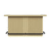 Cambrie - Bar Table With LED - Off-White And Natural – Home Bars by Elements International at Furniture Wholesale Plus , Nashville furniture store