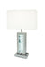 Monica - Table Lamp - Chrome – Table Lamps by Crown Mark at Furniture Wholesale Plus , Nashville furniture store