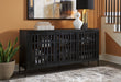 Vallisburg - Accent Cabinet - Black / Natural – Accent Cabinets by Signature Design by Ashley® at Furniture Wholesale Plus , Nashville furniture store