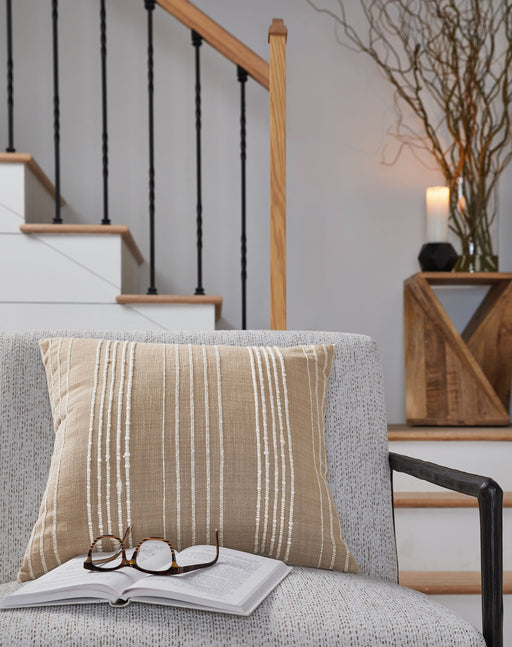 Benbert - Pillow - Premium Throw Pillows from Signature Design by Ashley® - Just $58! Shop now at Furniture Wholesale Plus  We are the best furniture store in Nashville, Hendersonville, Goodlettsville, Madison, Antioch, Mount Juliet, Lebanon, Gallatin, Springfield, Murfreesboro, Franklin, Brentwood
