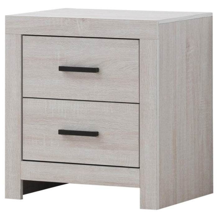 Brantford - 2-Drawer Nightstand – Accent Nightstands by CoasterEveryday at Furniture Wholesale Plus , Nashville furniture store