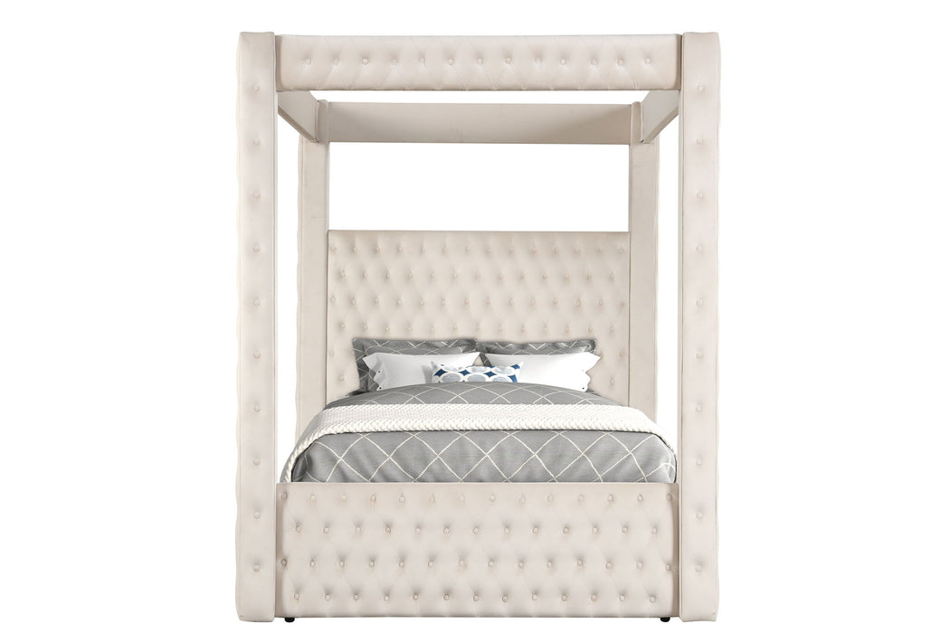 Annabelle - Canopy Bed – Canopy Beds by Crown Mark at Furniture Wholesale Plus , Nashville furniture store
