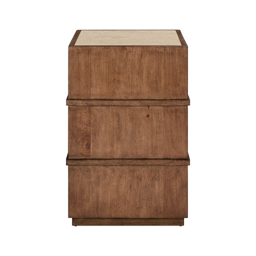 Shaker Lakes - Chairside Table - Harvest Brown – Chair Side Tables by Liberty Furniture at Furniture Wholesale Plus , Nashville furniture store