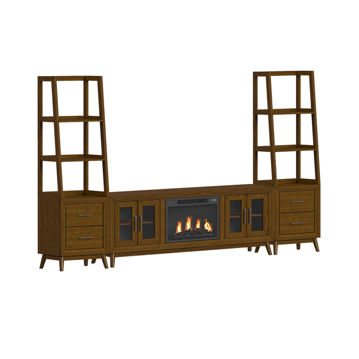 Santa Barbara - 5 Piece Entertainment Unit – Entertainment Centers by Elements International at Furniture Wholesale Plus , Nashville furniture store