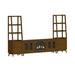 Santa Barbara - 5 Piece Entertainment Unit – Entertainment Centers by Elements International at Furniture Wholesale Plus , Nashville furniture store