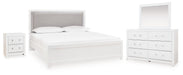 Maeling - Upholstered Panel Bedroom Set – 4 Piece Bedroom Sets by Signature Design by Ashley® at Furniture Wholesale Plus , Nashville furniture store