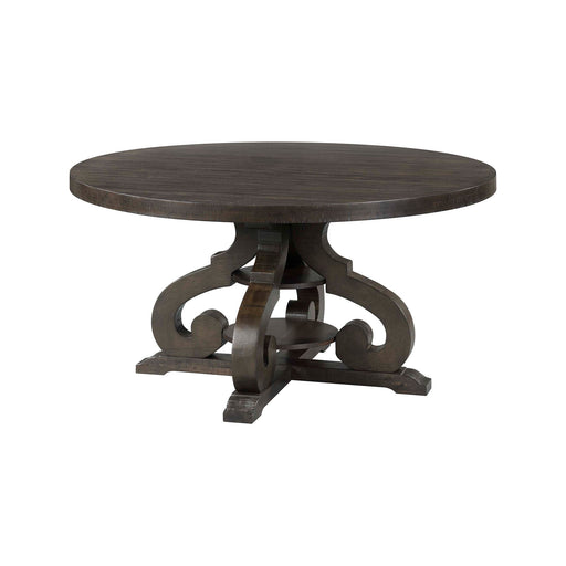 Stone - Round Dining Table – Dining Tables by Elements International at Furniture Wholesale Plus , Nashville furniture store