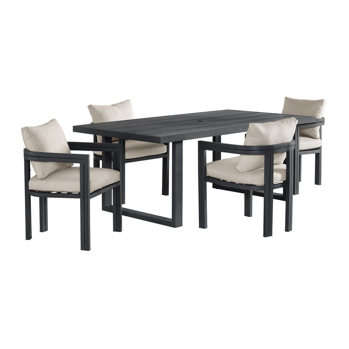 Playa - Standard Height Dining Set – 5 Piece Outdoor Sets by Elements International at Furniture Wholesale Plus , Nashville furniture store