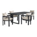 Playa - Standard Height Dining Set – 5 Piece Outdoor Sets by Elements International at Furniture Wholesale Plus , Nashville furniture store