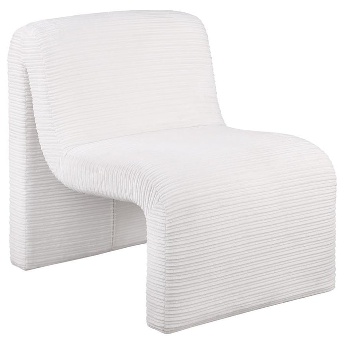 Drayton - Upholstered Curved Armless Accent Chair - Premium Armless Chairs from Coaster Fine Furniture - Just $499! Shop now at Furniture Wholesale Plus  We are the best furniture store in Nashville, Hendersonville, Goodlettsville, Madison, Antioch, Mount Juliet, Lebanon, Gallatin, Springfield, Murfreesboro, Franklin, Brentwood