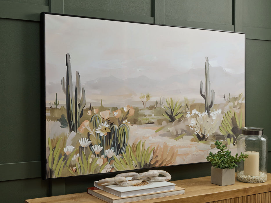 Sidworth - Wall Art - Green / Beige / Gray – Canvas Art by Signature Design by Ashley® at Furniture Wholesale Plus , Nashville furniture store