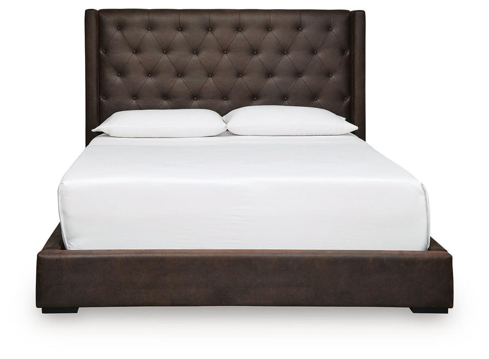 Lavernty - Upholstered Storage Bed – Storage Beds by Signature Design by Ashley® at Furniture Wholesale Plus , Nashville furniture store