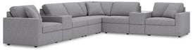 Modmax - Sectional - Granite – Stationary Sectionals by Signature Design by Ashley® at Furniture Wholesale Plus , Nashville furniture store