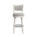 Rogen Rustic - Swivel Bar Stool (Set of 2) - Rustic White – Stool Sets by Elements International at Furniture Wholesale Plus , Nashville furniture store