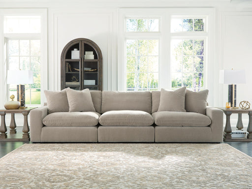 Maxton Heights - 3-Piece Sectional Sofa - Pebble – Stationary Sectionals by Benchcraft® at Furniture Wholesale Plus , Nashville furniture store