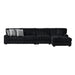 Nightfall - Sectional Set With 1 Pillow – Stationary Sectionals by Elements International at Furniture Wholesale Plus , Nashville furniture store