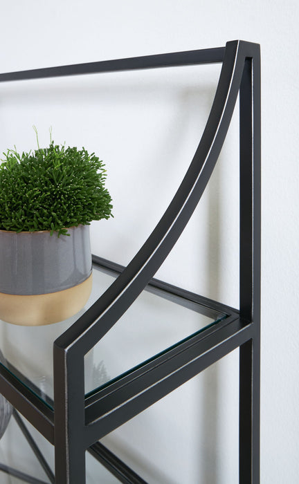 Dakerwell - Bookcase - Antique Black – Standard Bookcases by Signature Design by Ashley® at Furniture Wholesale Plus , Nashville furniture store