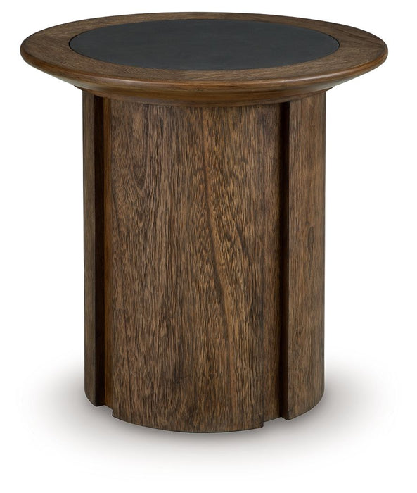 Dontayne - Round Table – End Tables by Signature Design by Ashley® at Furniture Wholesale Plus , Nashville furniture store