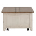 Farmhouse Reimagined - Storage Trunk - Antique White / Chestnut Tops – Storage Trunks by Liberty Furniture at Furniture Wholesale Plus , Nashville furniture store