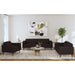 Destiny - Loveseat With Wood Front – Stationary Loveseats by Elements International at Furniture Wholesale Plus , Nashville furniture store