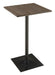 Cavalier Square Bar Table Dark Elm and Matte Black - Premium Counter Height Table from Coaster Z2 Standard - Just $170! Shop now at Furniture Wholesale Plus  We are the best furniture store in Nashville, Hendersonville, Goodlettsville, Madison, Antioch, Mount Juliet, Lebanon, Gallatin, Springfield, Murfreesboro, Franklin, Brentwood