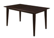 Gabriel Rectangular Dining Table Cappuccino - Premium Dining Table from Coaster Z2 Standard - Just $226! Shop now at Furniture Wholesale Plus  We are the best furniture store in Nashville, Hendersonville, Goodlettsville, Madison, Antioch, Mount Juliet, Lebanon, Gallatin, Springfield, Murfreesboro, Franklin, Brentwood