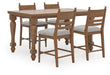Greddinton - Counter Height Dining Table Set – 7 Piece Dining Room Sets by Signature Design by Ashley® at Furniture Wholesale Plus , Nashville furniture store