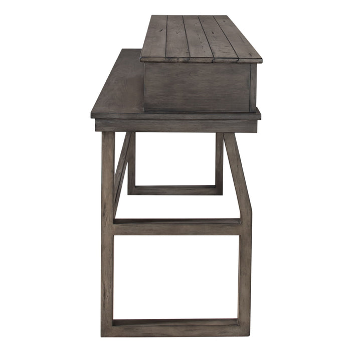 Hayden Way - Console Bar Table - Gray Wash – Console Tables by Liberty Furniture at Furniture Wholesale Plus , Nashville furniture store
