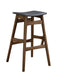 Finnick Tapered Legs Bar Stools Dark Grey and Walnut (Set of 2) - Premium Barstool from Coaster Z2 Standard - Just $86! Shop now at Furniture Wholesale Plus  We are the best furniture store in Nashville, Hendersonville, Goodlettsville, Madison, Antioch, Mount Juliet, Lebanon, Gallatin, Springfield, Murfreesboro, Franklin, Brentwood