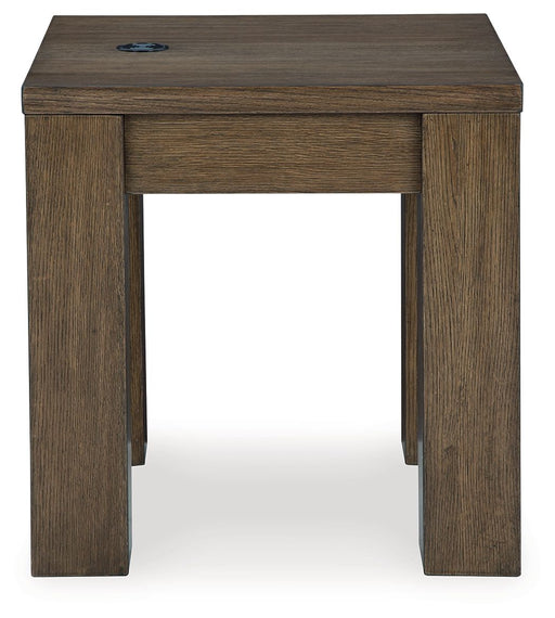 Rosswain - Square End Table - Warm Brown – End Tables by Signature Design by Ashley® at Furniture Wholesale Plus , Nashville furniture store