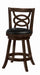 Calecita Swivel Counter Height Stools with Upholstered Seat Cappuccino (Set of 2) - Premium Barstool from Coaster Z2 Standard - Just $130! Shop now at Furniture Wholesale Plus  We are the best furniture store in Nashville, Hendersonville, Goodlettsville, Madison, Antioch, Mount Juliet, Lebanon, Gallatin, Springfield, Murfreesboro, Franklin, Brentwood