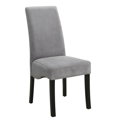 Stanton Upholstered Side Chairs Grey (Set of 2) - Premium Dining Chair from Coaster Z2 Standard - Just $140! Shop now at Furniture Wholesale Plus  We are the best furniture store in Nashville, Hendersonville, Goodlettsville, Madison, Antioch, Mount Juliet, Lebanon, Gallatin, Springfield, Murfreesboro, Franklin, Brentwood