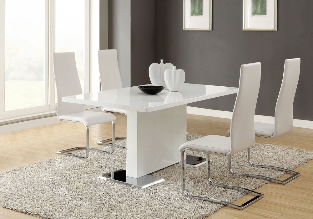 Anges 5-Piece Dining Set - Premium Dining Room Set from Coaster Z2 Standard - Just $1070! Shop now at Furniture Wholesale Plus  We are the best furniture store in Nashville, Hendersonville, Goodlettsville, Madison, Antioch, Mount Juliet, Lebanon, Gallatin, Springfield, Murfreesboro, Franklin, Brentwood