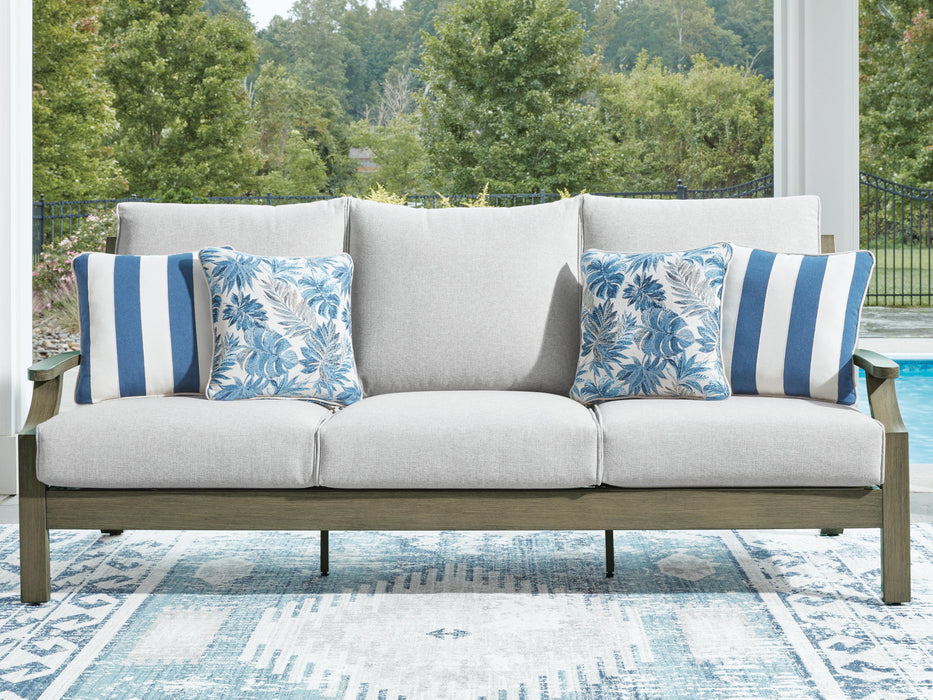Rainier Ranch - Sofa With Cushion - Brown / Beige – Sofas by Signature Design by Ashley® at Furniture Wholesale Plus , Nashville furniture store