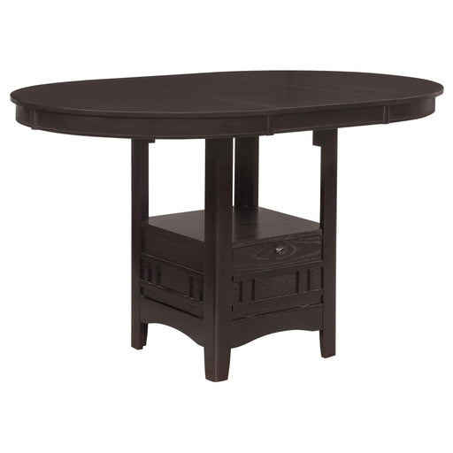 Lavon Oval Counter Height Table Espresso - Premium Counter Height Table from Coaster Z2 Standard - Just $370! Shop now at Furniture Wholesale Plus  We are the best furniture store in Nashville, Hendersonville, Goodlettsville, Madison, Antioch, Mount Juliet, Lebanon, Gallatin, Springfield, Murfreesboro, Franklin, Brentwood