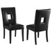 Shannon Open Back Upholstered Dining Chairs Black (Set of 2) - Premium Dining Chair from Coaster Z2 Standard - Just $128! Shop now at Furniture Wholesale Plus  We are the best furniture store in Nashville, Hendersonville, Goodlettsville, Madison, Antioch, Mount Juliet, Lebanon, Gallatin, Springfield, Murfreesboro, Franklin, Brentwood