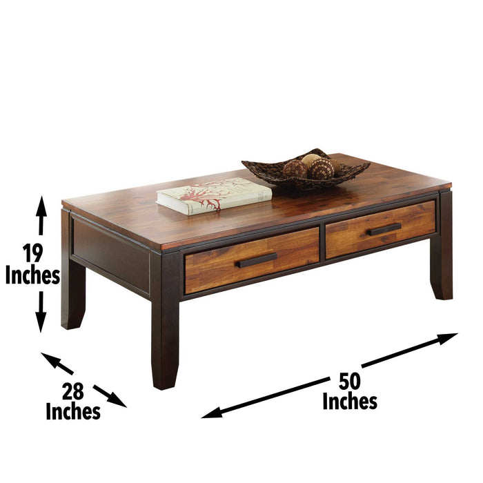 Abaco - Cocktail Table - Brown – Cocktail Tables by Steve Silver Furniture at Furniture Wholesale Plus , Nashville furniture store