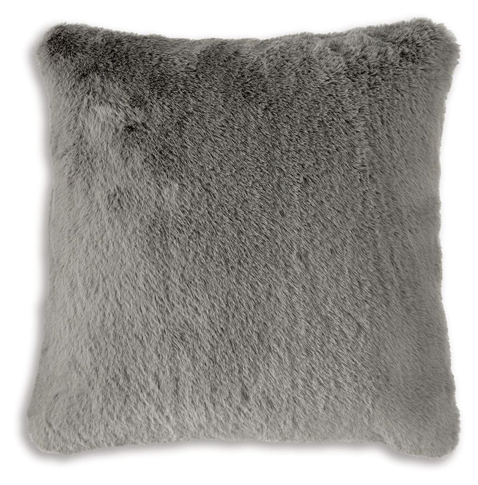 Gariland - Faux Fur Pillow – Throw Pillows by Signature Design by Ashley® at Furniture Wholesale Plus , Nashville furniture store