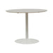 Lowry Round Dining Table White - Premium Dining Table from Coaster Z2 Standard - Just $270! Shop now at Furniture Wholesale Plus  We are the best furniture store in Nashville, Hendersonville, Goodlettsville, Madison, Antioch, Mount Juliet, Lebanon, Gallatin, Springfield, Murfreesboro, Franklin, Brentwood